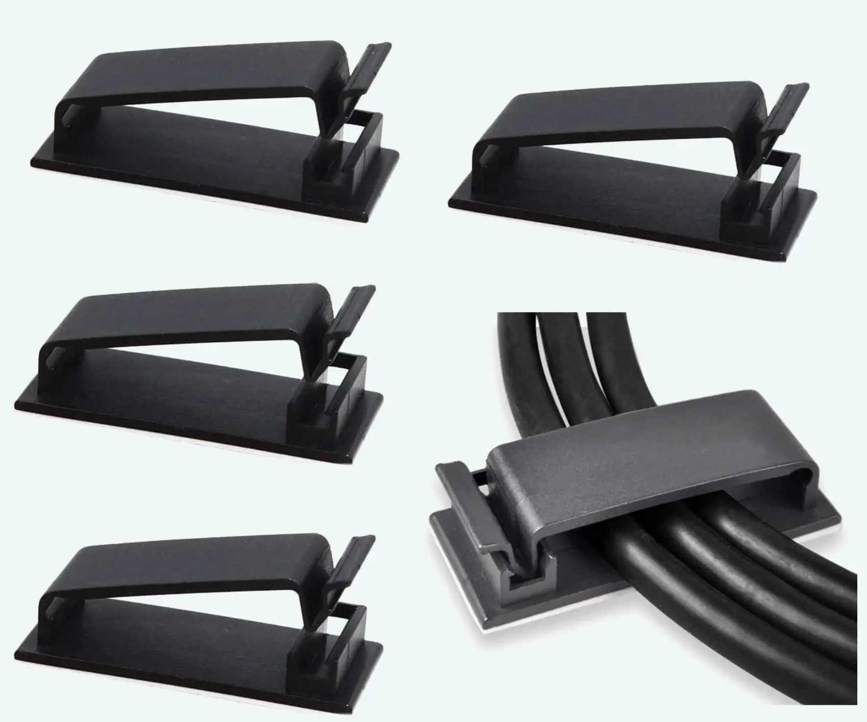 soulwit self adhesive cable management clips