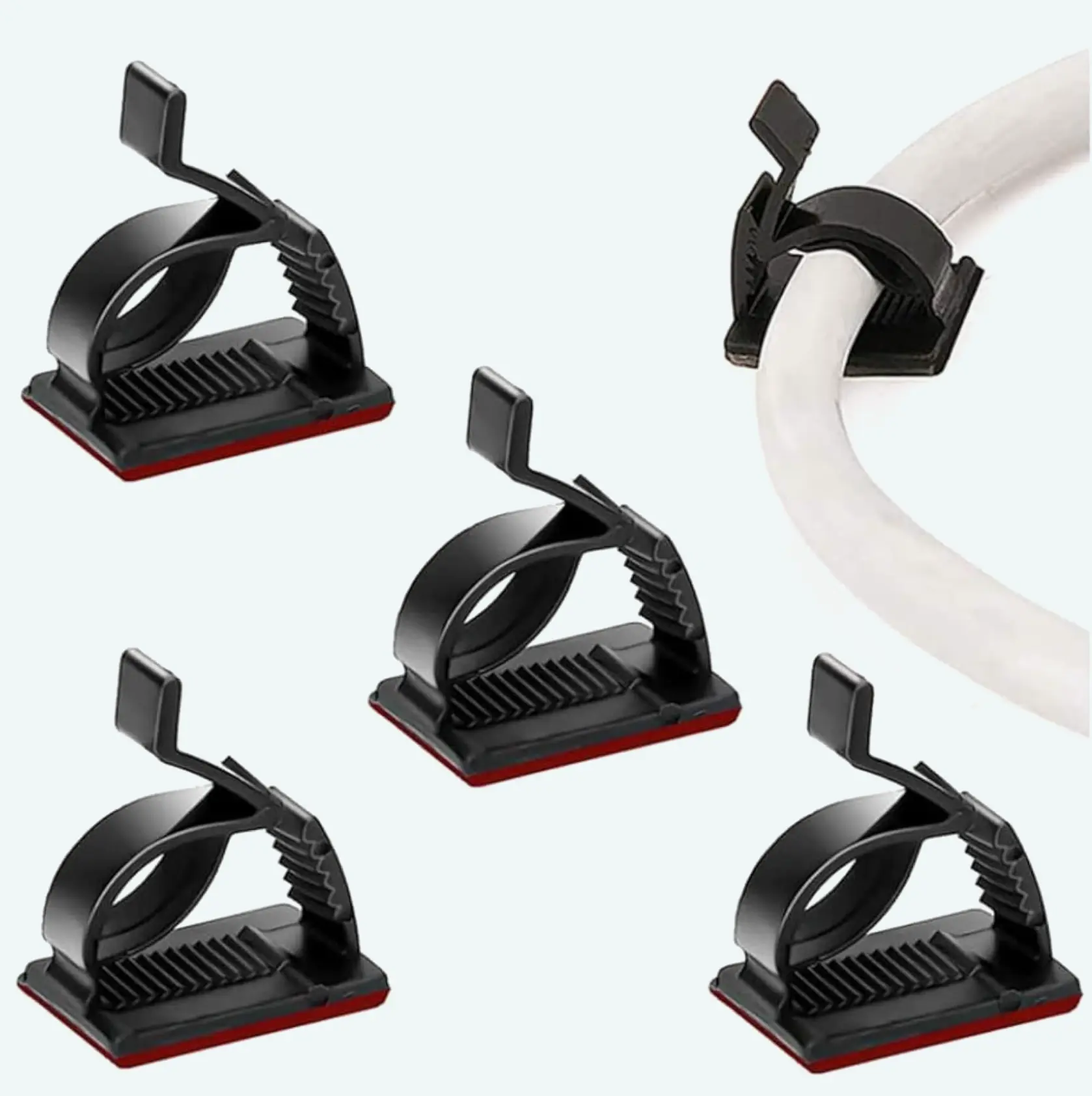 soulwit Adjustable Cable Management Clips
